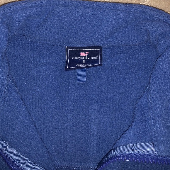 Blue fleece vineyard vines shep shirt - Picture 3 of 4